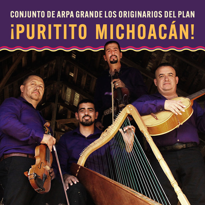 Los Originarios del Plan - iPuritito Michoacan!: Conjunto de Arpa Grande Los Originarios del Plan - SFW40591